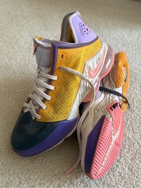 Nike Lebron XIX 19 Low Basketball Shoes 'Mismatch' (DO9829-500) Men's Size 11.5